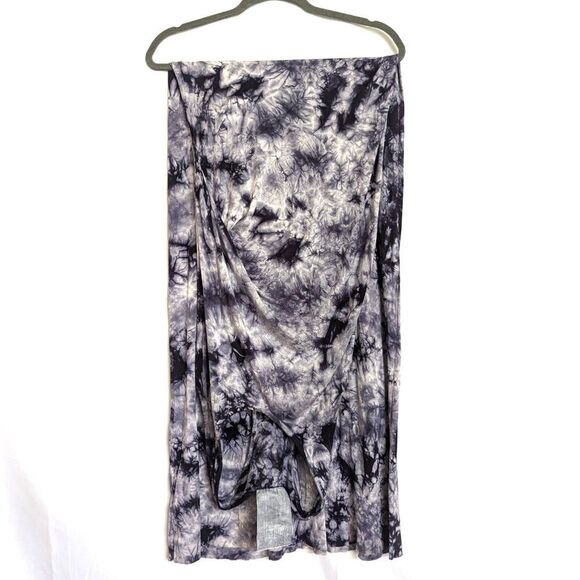 Young Fabulous & Broke Nono Nova Wash Size S Purple Gray Tie Dye Maxi Dress - Picture 9 of 13